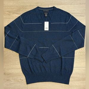 Banana Republic V-neck Sweater Luxury Silk Cashmere & Cotton BNWT